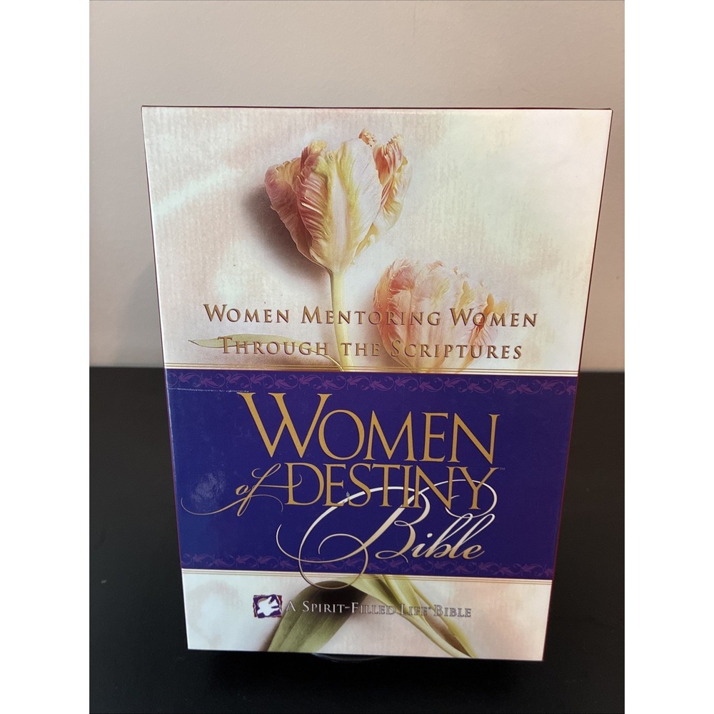 Women of Destiny Bible NKJV Burgundy Bonded Leather New Nelson 2245BG